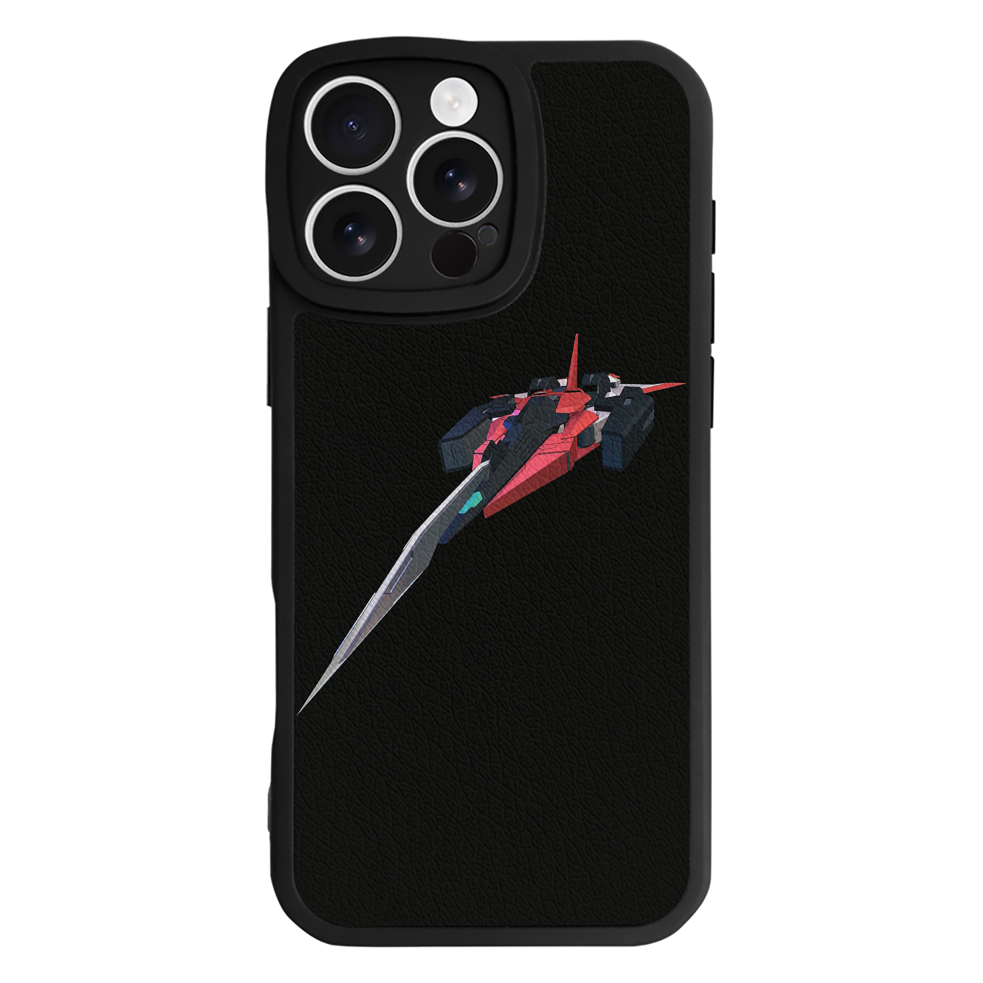 （画像用） 機動戦士ガンダム Mobile Suit Gundam 【iPhone 16シリーズ対応】シリコンスマホケース（レザー調） 材質：シリコン